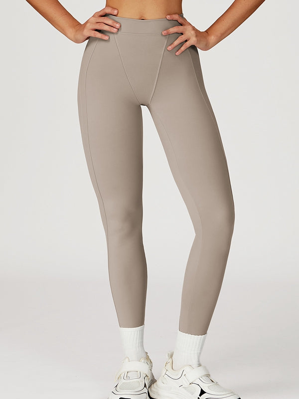 Push-up-Leggings mit hoher Taille