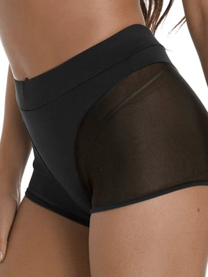 Sexy Sheer Mesh Quick-dry Shorts