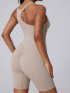 ZASUWA Female Asymmetrical Back Scrunch Bum Romper