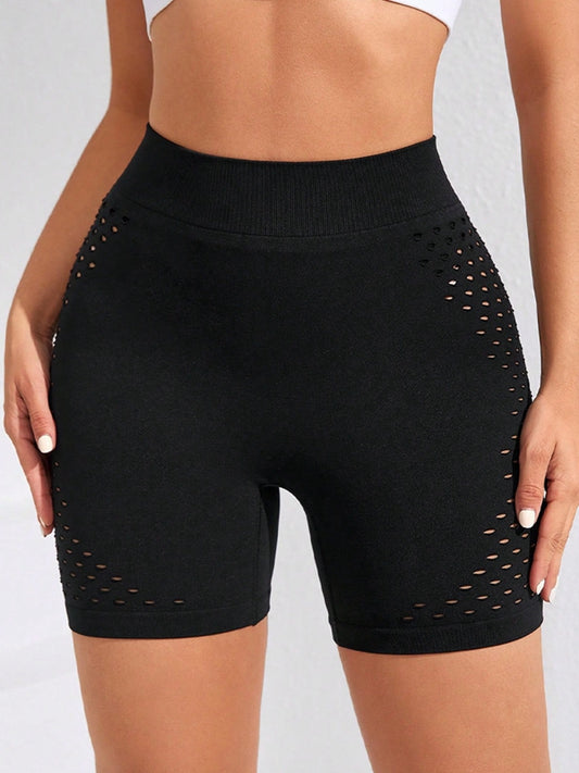 ZASUWA Female Fishnet Elastic Tight Hot Booty Shorts