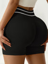 ZASUWA Female Stripes Seamless Booty Shorts