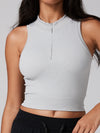ZASUWA female Ribbed Zipper Tank