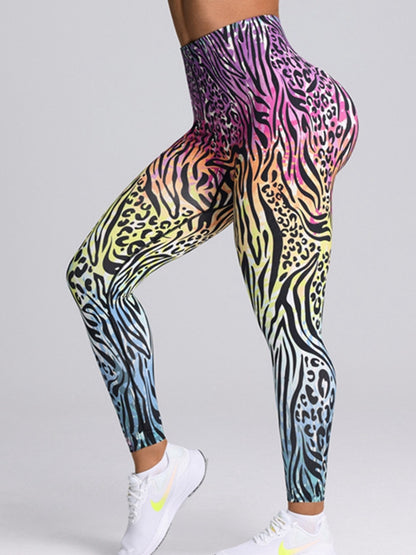 Leopard Print Seamless Leggings
