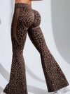 ZASUWA Female Leopard Print Flare Leggings