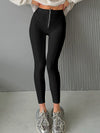 ❤ZASUWA Female Must Have Zipper Leggings