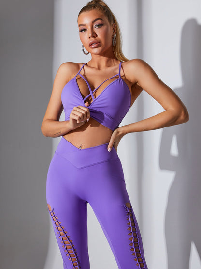 ZASUWA Damen Ultimate Cutout Schnür-Leggings