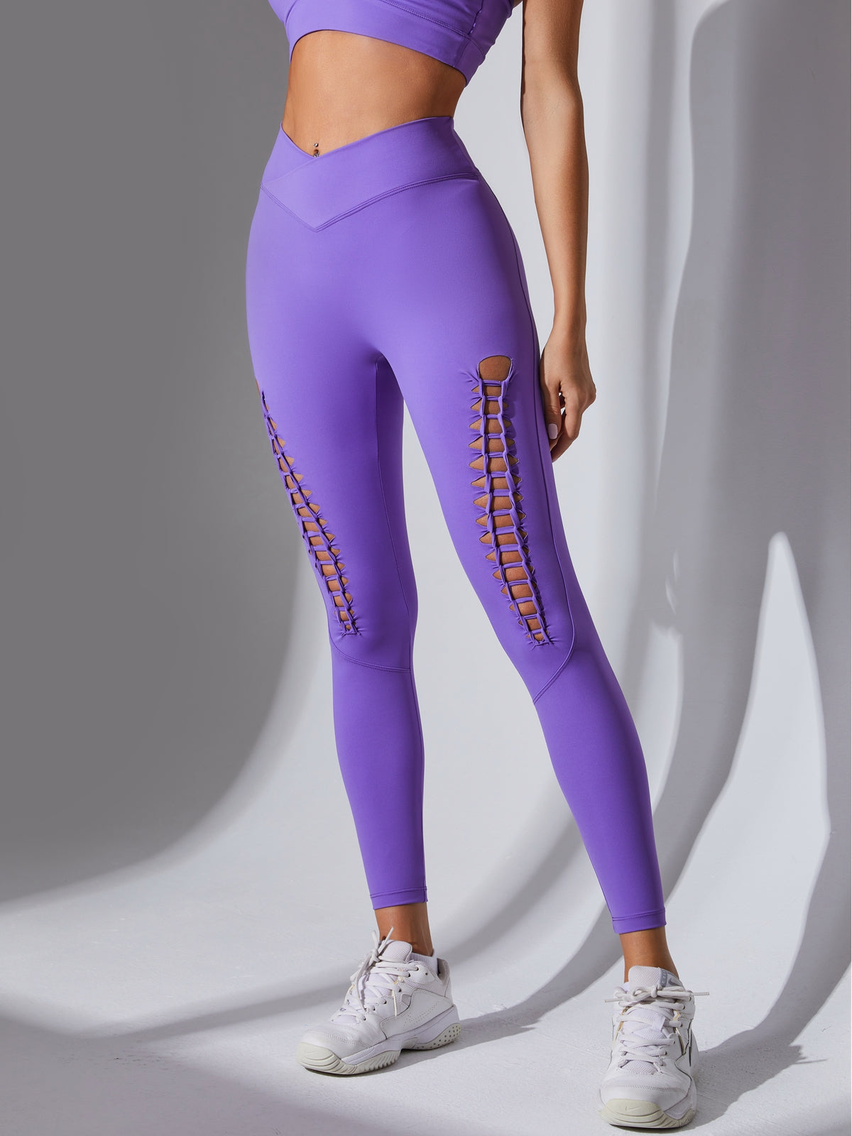 ZASUWA Damen Ultimate Cutout Schnür-Leggings
