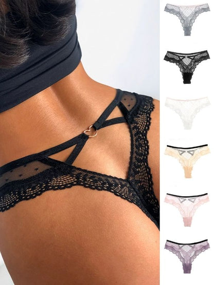 See-through Lace Sports Fitness T-back
