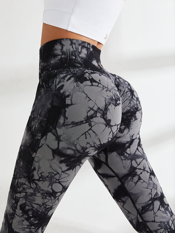 High-Waist Schnelltrocknende Fitness-Sportbekleidung