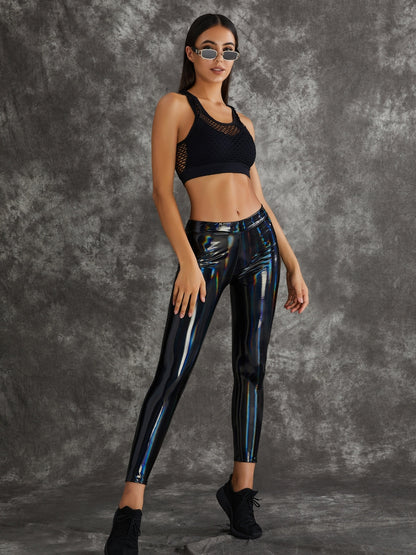 High Impact Shockproof Latex Leggings