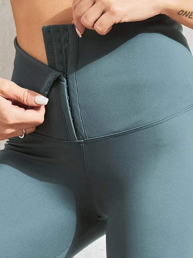 High Waist Skinny Yoga Leggings - ZASUWA