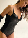 Faux Leather One Piece