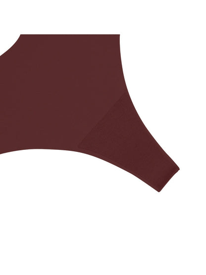 Seamless V-shape waisted T-back Underwear