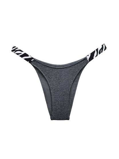 Animal Print T-back Underwear