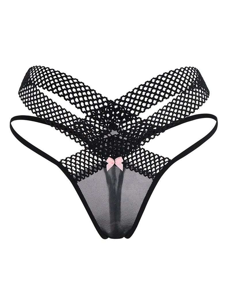 Leopard Print Sexy Lace Ultra-thin Thongs