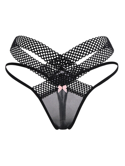 Leopard Print Sexy Lace Ultra-thin Thongs