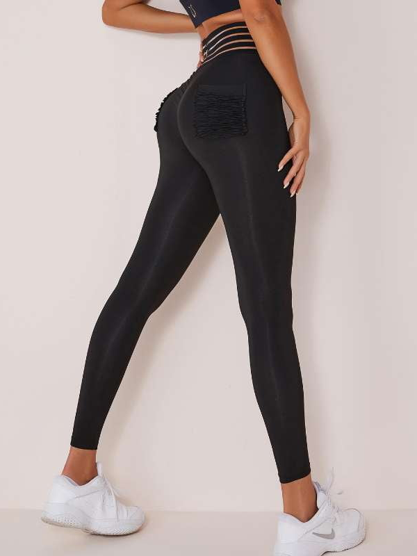 Sexy High Waist Leggings-LEGGINGS-ZASUWA-Black-S-ZASUWA BURNING DESIRE